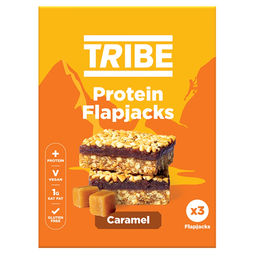 TRIBE PROTEIN FLAP JACK CARAMEL 114G