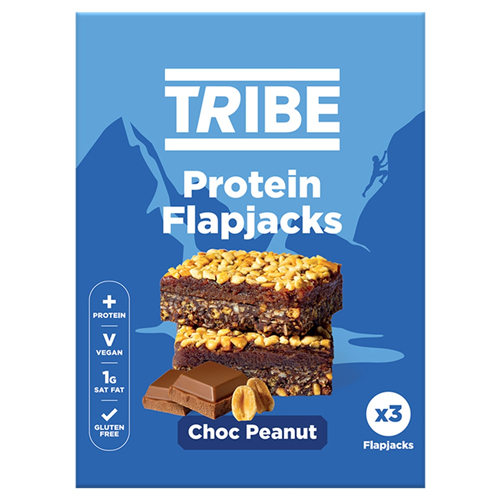 TRIBE PROTEIN FLAP JACK CHOCOLATE PEANUT 114G