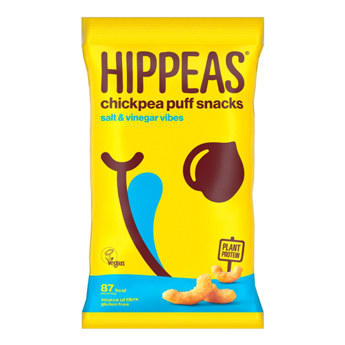 HIPPEAS LIMITED EDITION CHICKPEA PUFF SNACKS SALT & VINEGAR VIBES 78G