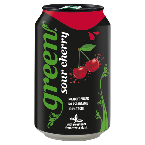 GREEN SOUR CHERRYADE CAN 330ML