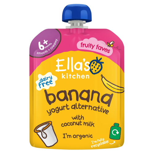 ELLA'S KITCHEN DF BANANA YOGHURT 90G