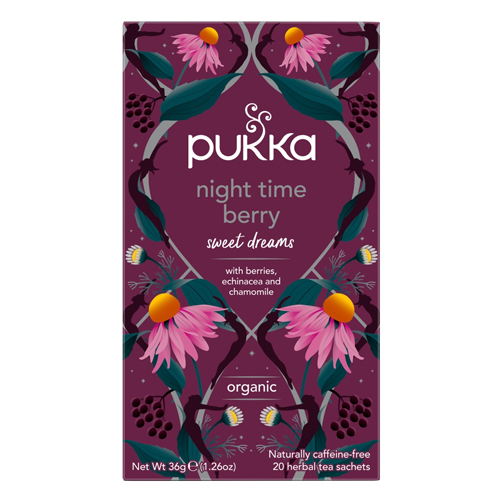 PUKKA ORGANIC NIGHT TIME BERRY 20'S