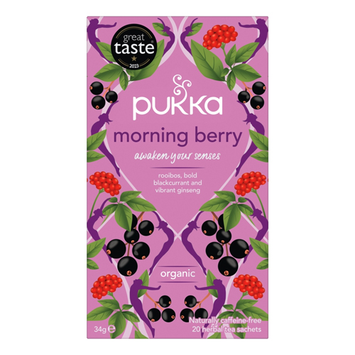 PUKKA ORGANIC MORNING BERRY 20'S