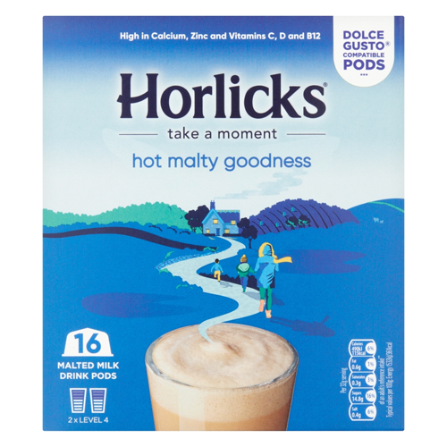 HORLICKS ORIGINAL DOLCE GUSTO COMPATIBLE PODS 16G