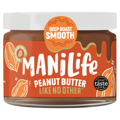 MANILIFE DEEP ROAST SMOOTH PEANUT BUTTER 275G