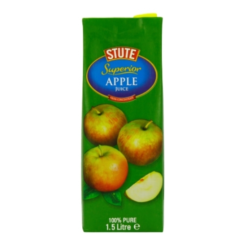 STUTE SUPERIOR PURE APPLE JUICE 1.5L