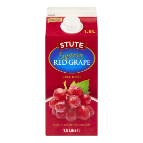 STUTE SUPERIOR RED GRAPE JUICE DRINK 1.5L
