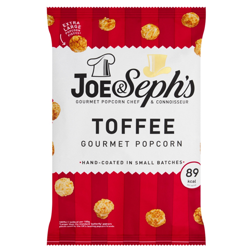 JOE & SEPH'S TOFFEE GOURMET POPCORN 60G