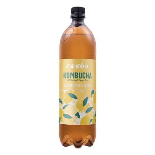 NEXBA ELDERFL LEMON KOMBUCHA 1L