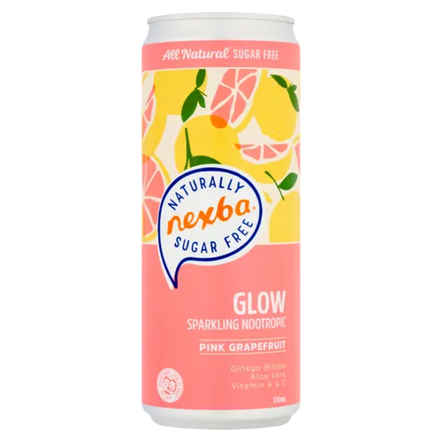 NEXBA GLOW PINK GRAPEFRUIT NOOTROPIC 330ML