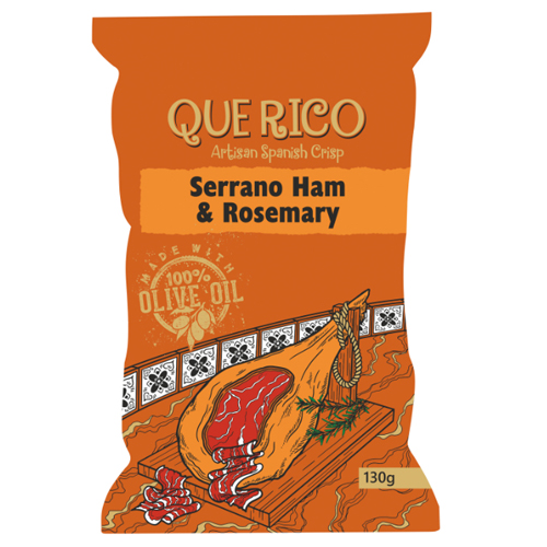 QUE RICO SERRANO HAM & ROSEMARY 130G