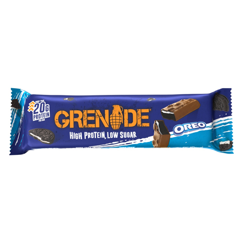 GRENADE HIGH PROTEIN, LOW SUGAR BAR OREO 60G