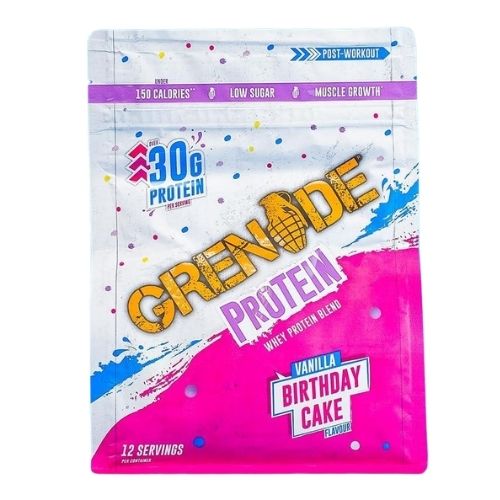 GRENADE PROTEIN POWDER BIRTHDAY CAKE 2KG
