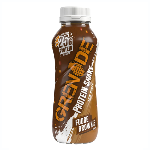 GRENADE FUDGE BROWNIE FLAVOUR PROTEIN SHAKE 330ML
