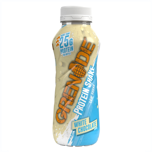GRENADE WHITE CHOCOLATE FLAVOUR PROTEIN SHAKE 330ML