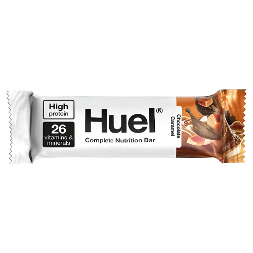 HUEL COMPLETE NUTRITION BAR CHOCOLATE CARAMEL 12X 55G
