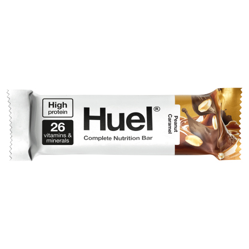 HUEL PEANUT CARAMEL COMPLETE NUTRITION BAR 55G