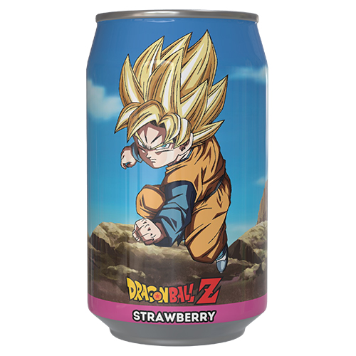 KAWAJI DRAGON BALL Z STRAWBERRY SODA CAN 330ML