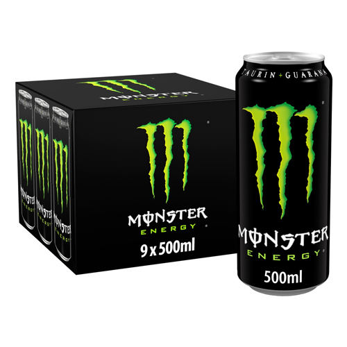 MONSTER ENERGY 9PK 500ML