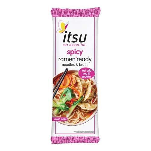 ITSU RAMEN READY SPICY BROTH NOODLES 86G