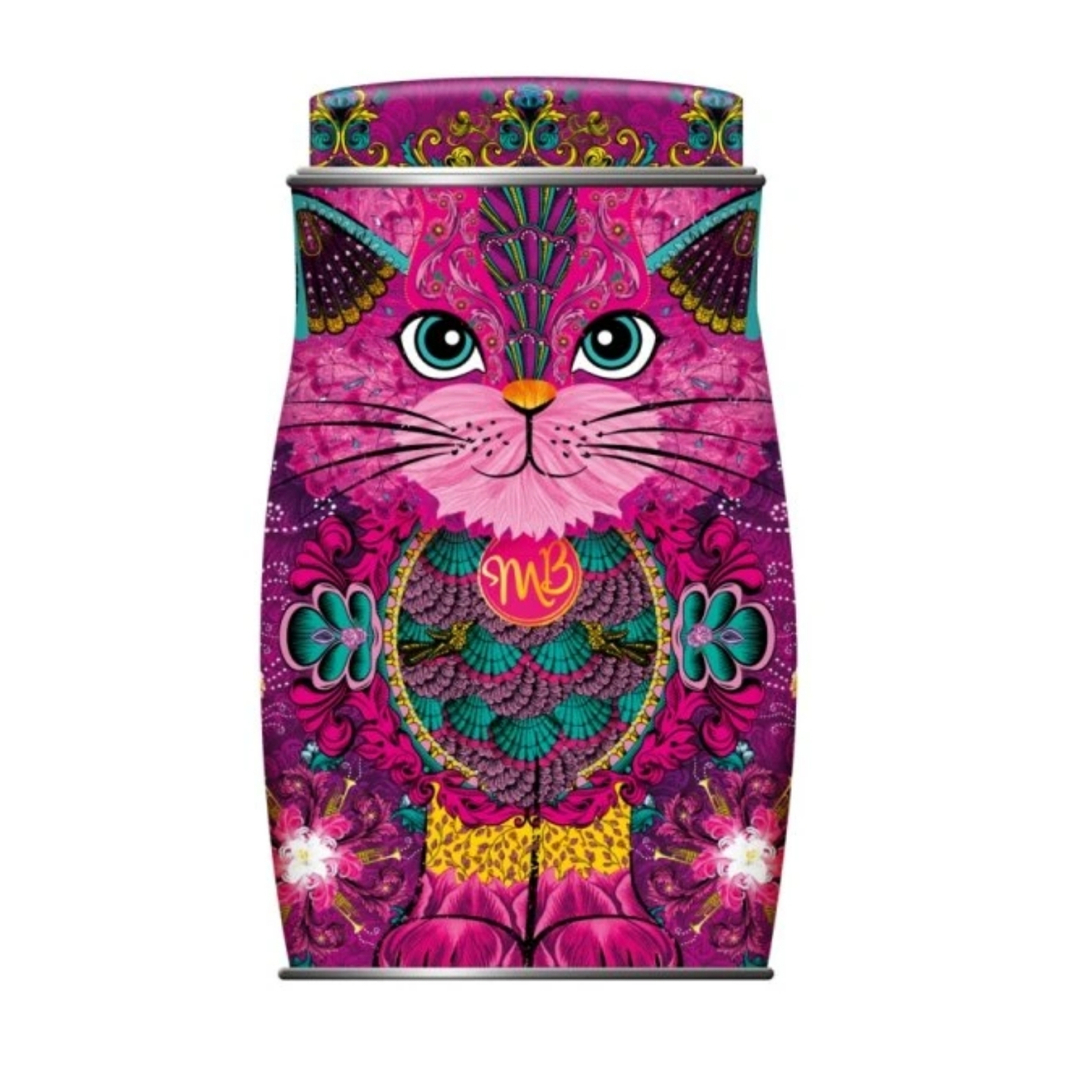 MONTY BOJANGLES CHOCCY SCOFFY PERSIAN PINK INDIVIDUAL KIT TIN 36G-XMAS