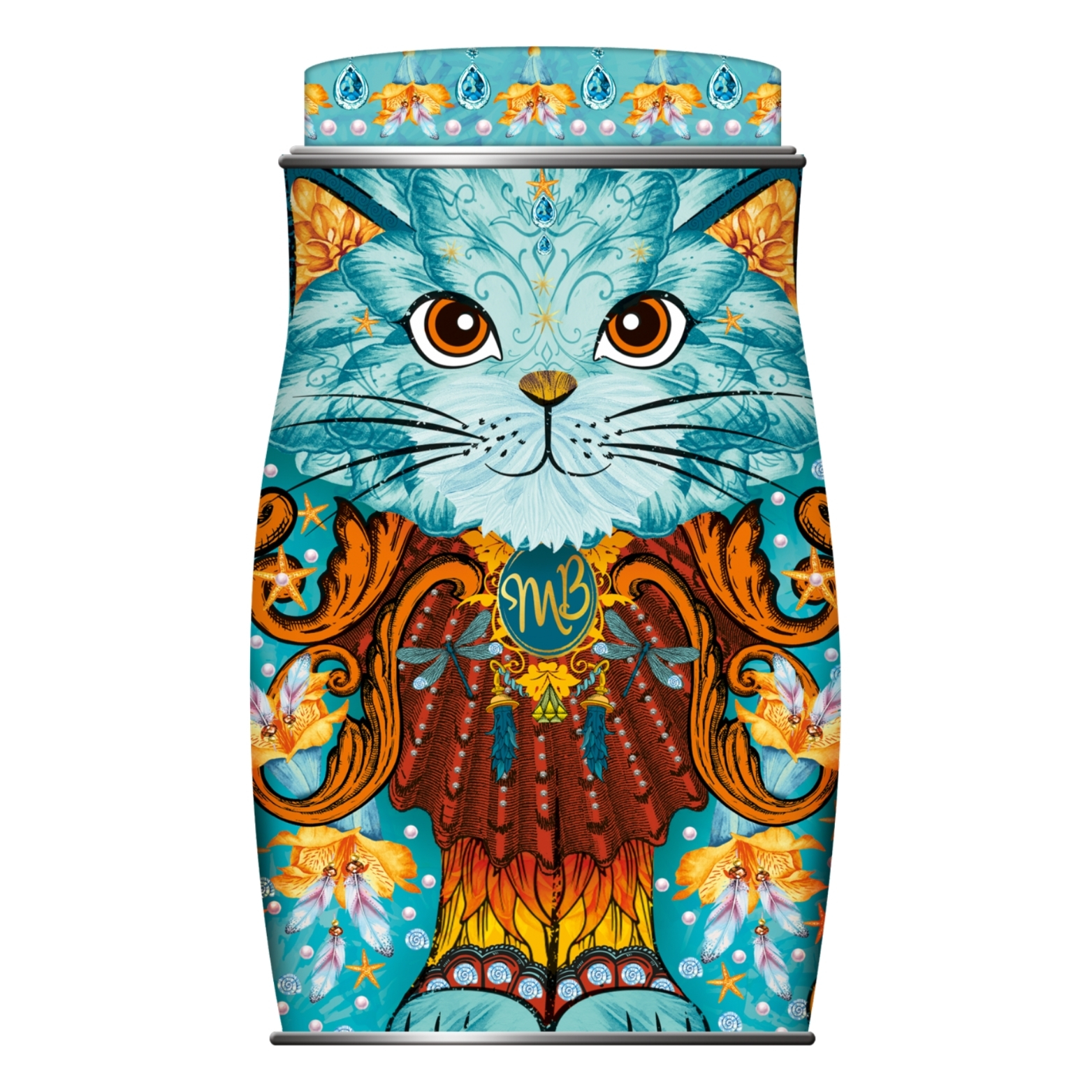 MONTY BOJANGLES COCONUT CRUSH SPIRIT BLUE INDIVIDUAL KIT TIN 36G-XMAS