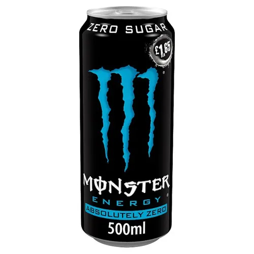 MONSTER ENERGY ZERO SUGAR CAN PMP £1.65 500ML