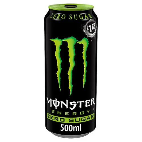 MONSTER ENERGY ULTRA GREEN ZERO CAN PMP £1.65 500ML