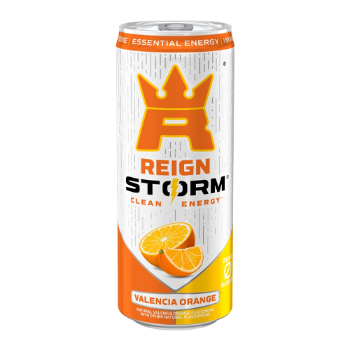 REIGN STORM ORANGE CAN 12X 355ML