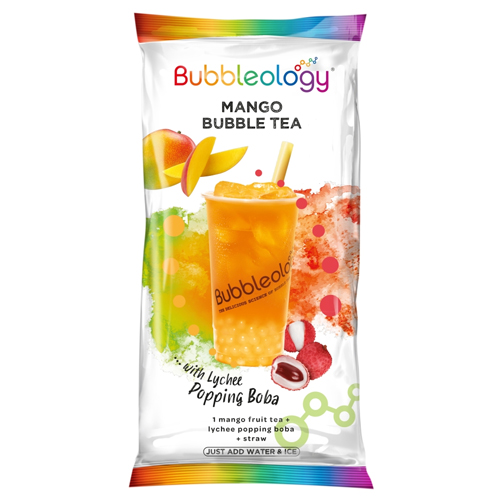 BUBBLEOLOGY MANGO BUBBLE TEA KIT 130G