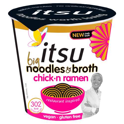 ITSU CHICKEN RAMEN NOODLES BIG POT 93G