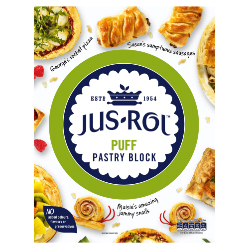 JUS.ROL PUFF PASTRY BLOCK 500G