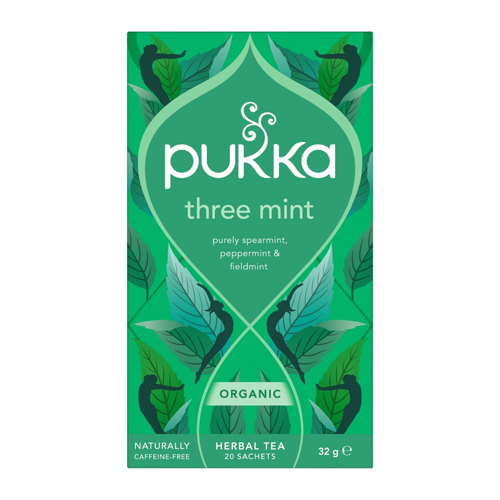 PUKKA ORGANIC THREE MINT 20'S