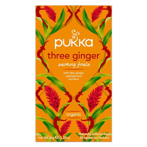 PUKKA ORGANIC THREE GINGER 20'S
