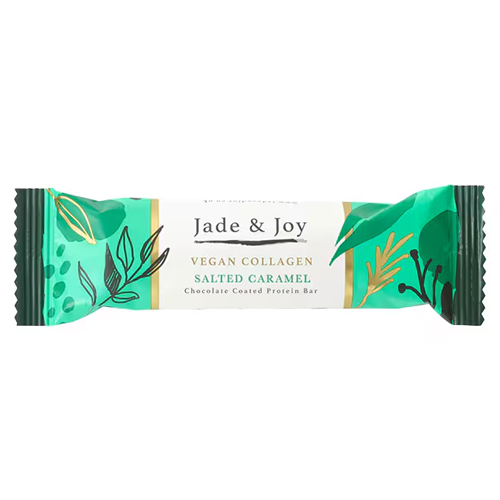 JADE & JOY VEGAN COLLAGEN SALTED CARAMEL PROTEIN BAR 50G