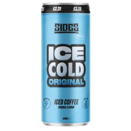 SIDES ICE GOLD ORIGINAL ICED COFFEE CAN PMP £2.25 330ML