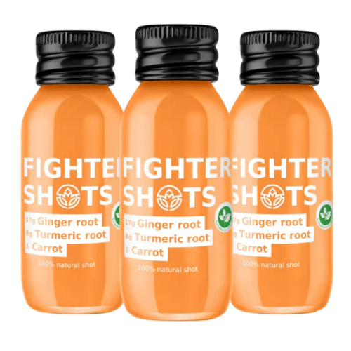 FIGHTER GINGER + TURMERIC + CARROT SHOT 60ML