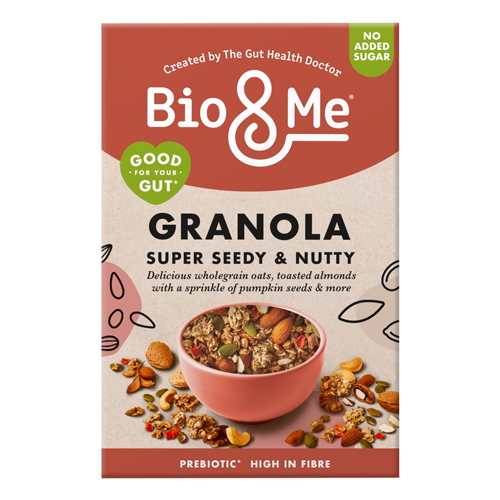 BIO & ME SUPER SEEDY & NUTTY GUT-LOVING GRANOLA 360G