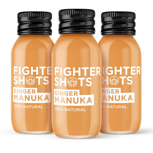 FIGHTER GINGER + MANUKA HONEY SHOT 60ML
