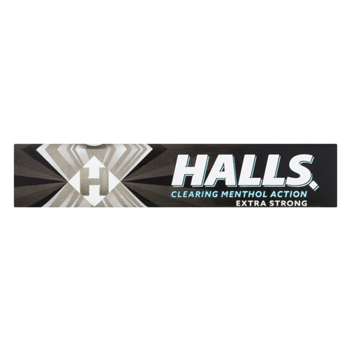 HALLS EXTRA STRONG MENTHOL ACTION 33.5G