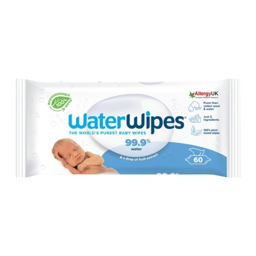 WATERWIPES SENSITIVE BABY WIPES 60S