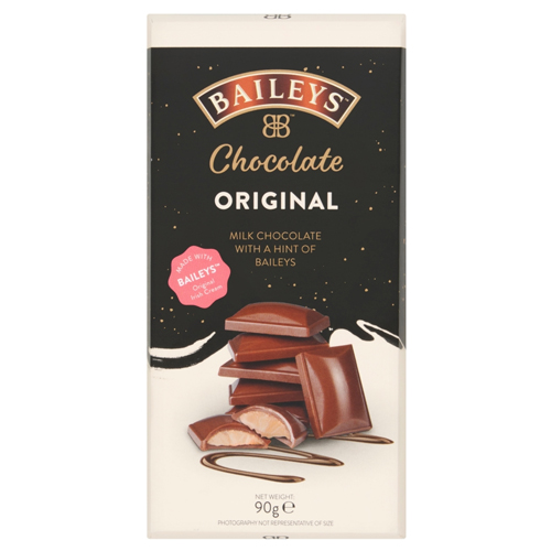 BAILEYS ORIGINAL MILK CHOCOLATE BAR 90G