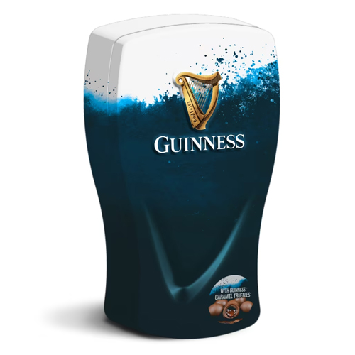 GUINNESS PINT GLASS TIN 8X 210G
