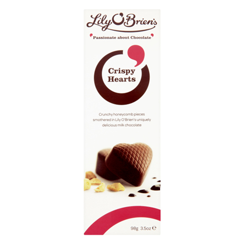 LILY O'BRIEN'S CRISPY HEARTS 98G