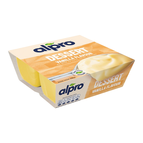 ALPRO SOYA DESSERT VANILLA 4PK 125ML