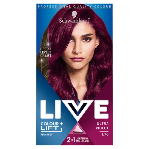 SCHWARZKOPF LIVE COLOUR & LIFT ULA VIOLET L76 1PK