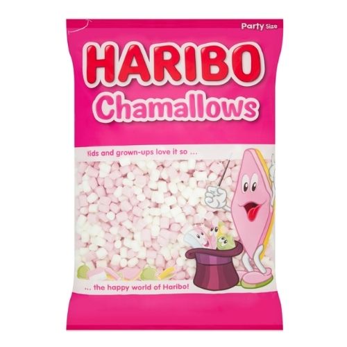 HARIBO CHAMALLOWS MINIS PINK & WHITE 1KG