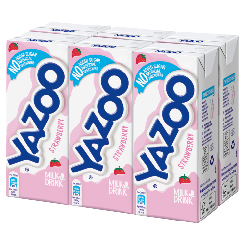YAZOO STRAWBERRY MILK DRINK 200ML