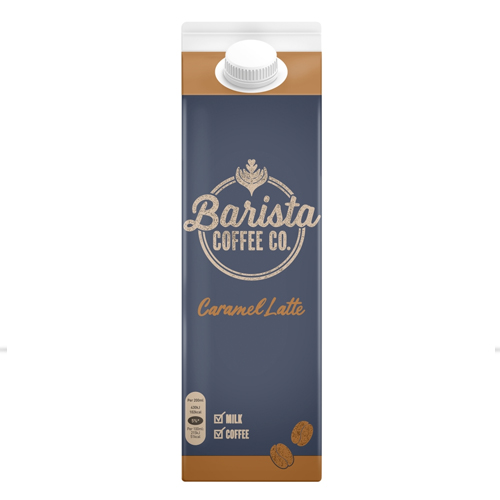 BARISTA COFFEE CO. CARAMEL LATTE 1L