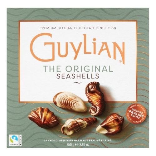 GUYLIAN PRALINE FILLED SEASHELLS 250G